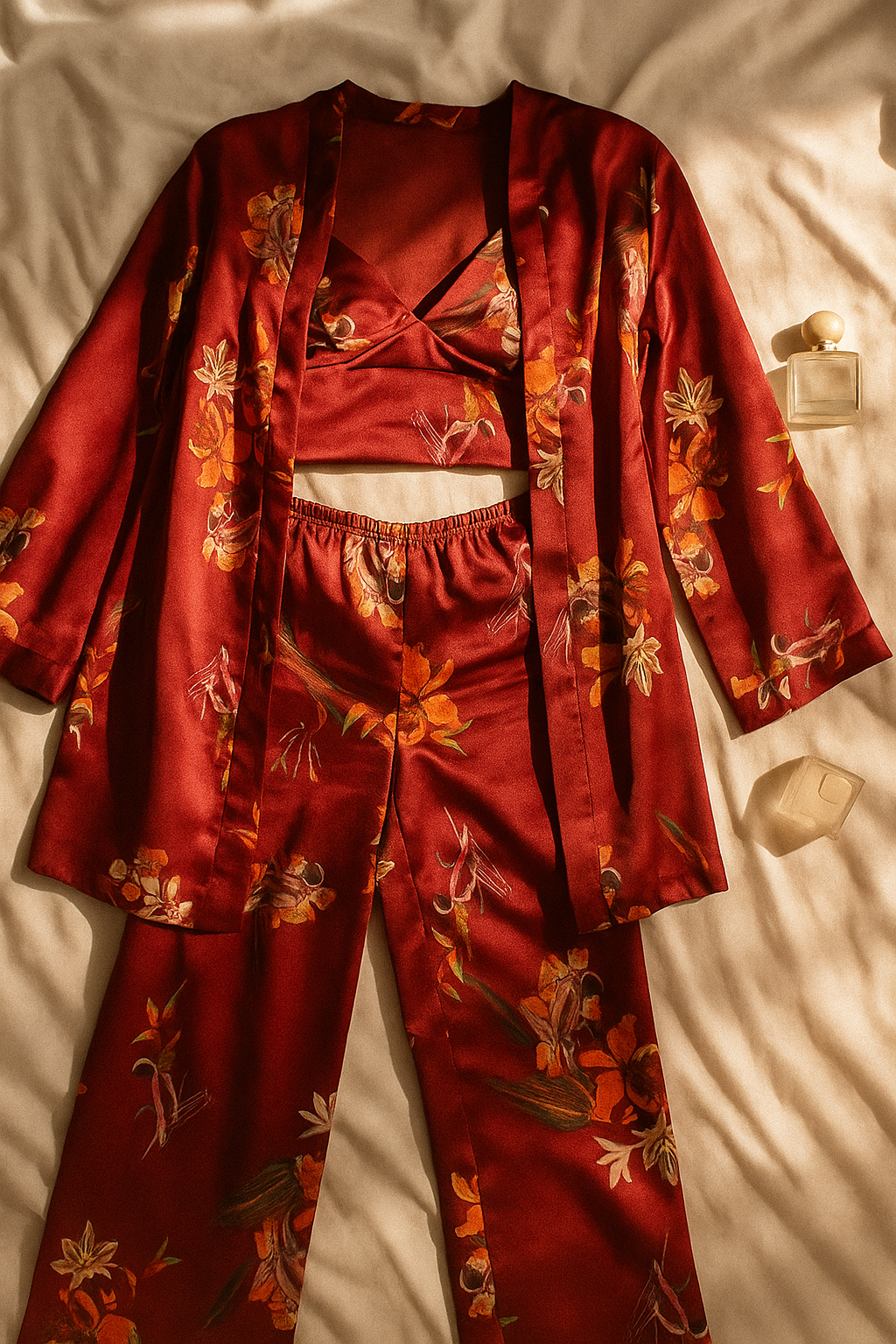 Üçlü Pijama Takımı 330