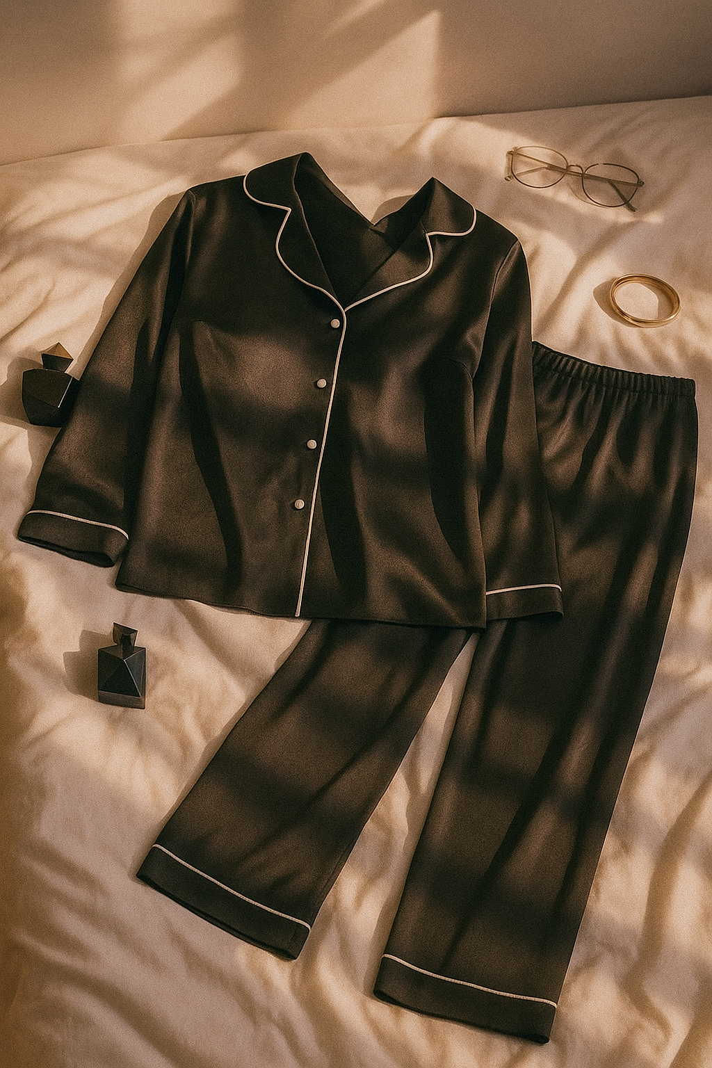 Biyeli Pijama Takımı 772