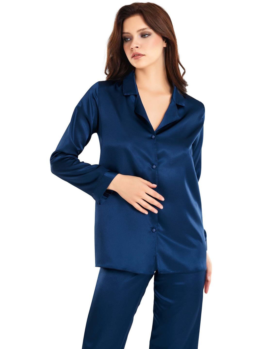 Saten Pijama Takımı 775