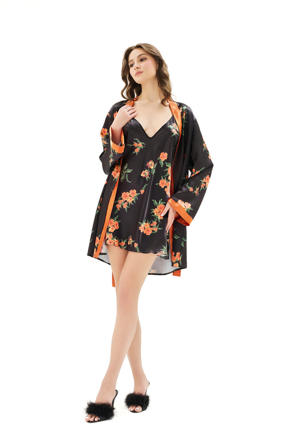 Sabahlıklı Saten Takım 943